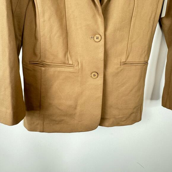 RD Style Brown Two Button Jacket NWT Size Small - Picture 3 of 9